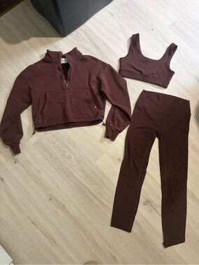 3-Piece Azur Fit Active Set in “Crave”